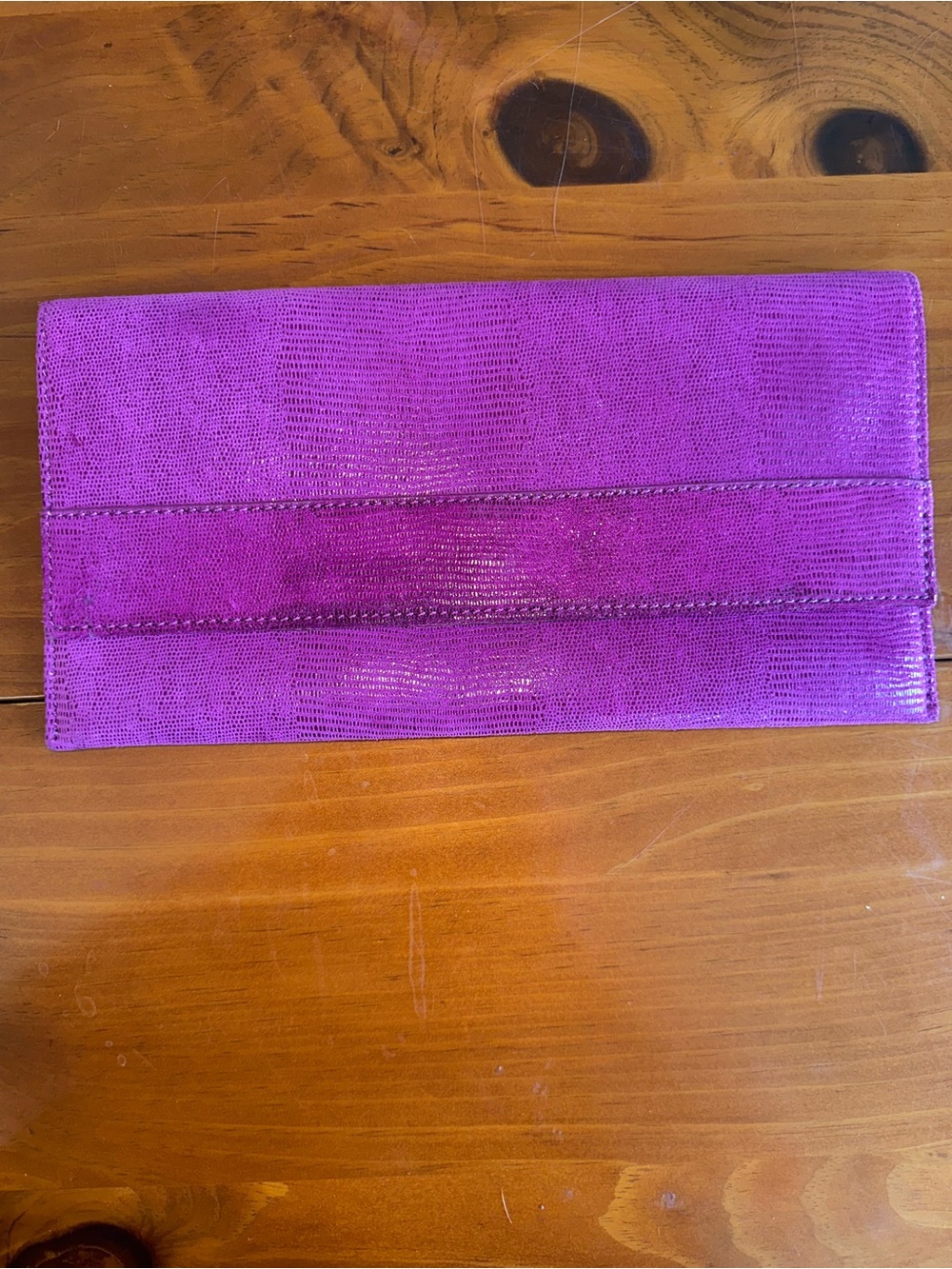 Banana Republic Leather Envelope Clutch